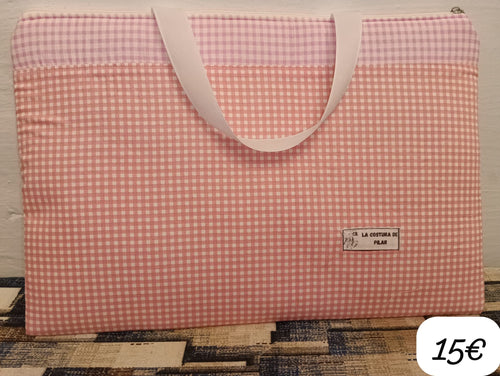 Funda de ordenador artesanal – La Costura de Pilar
